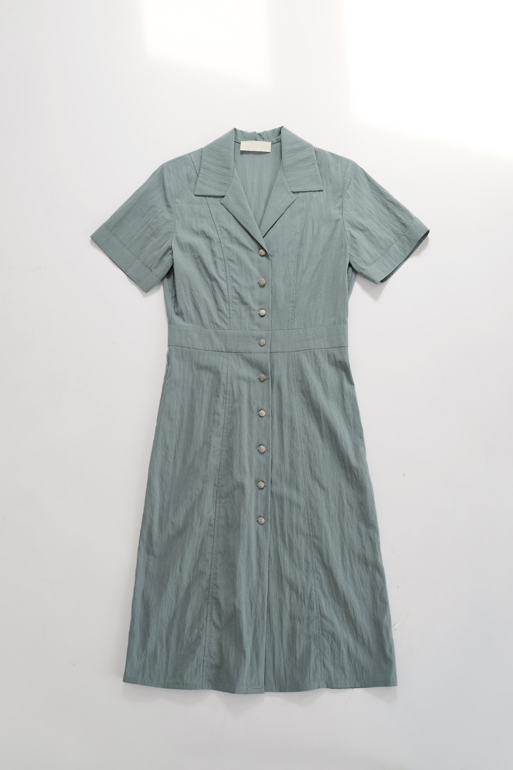 14946_Button Mid Length Dress
