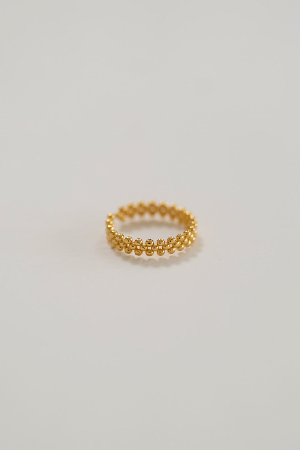 16255_Gold Stud Ring