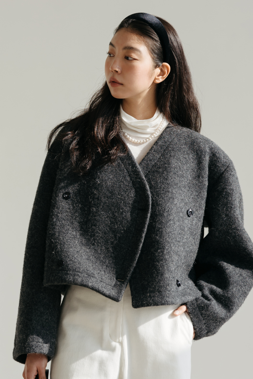 16798_Brushed wool blend jacket