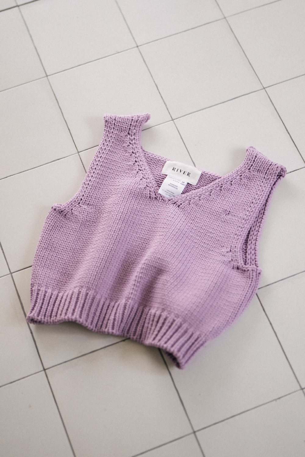 15560_Purple Cotton Vest