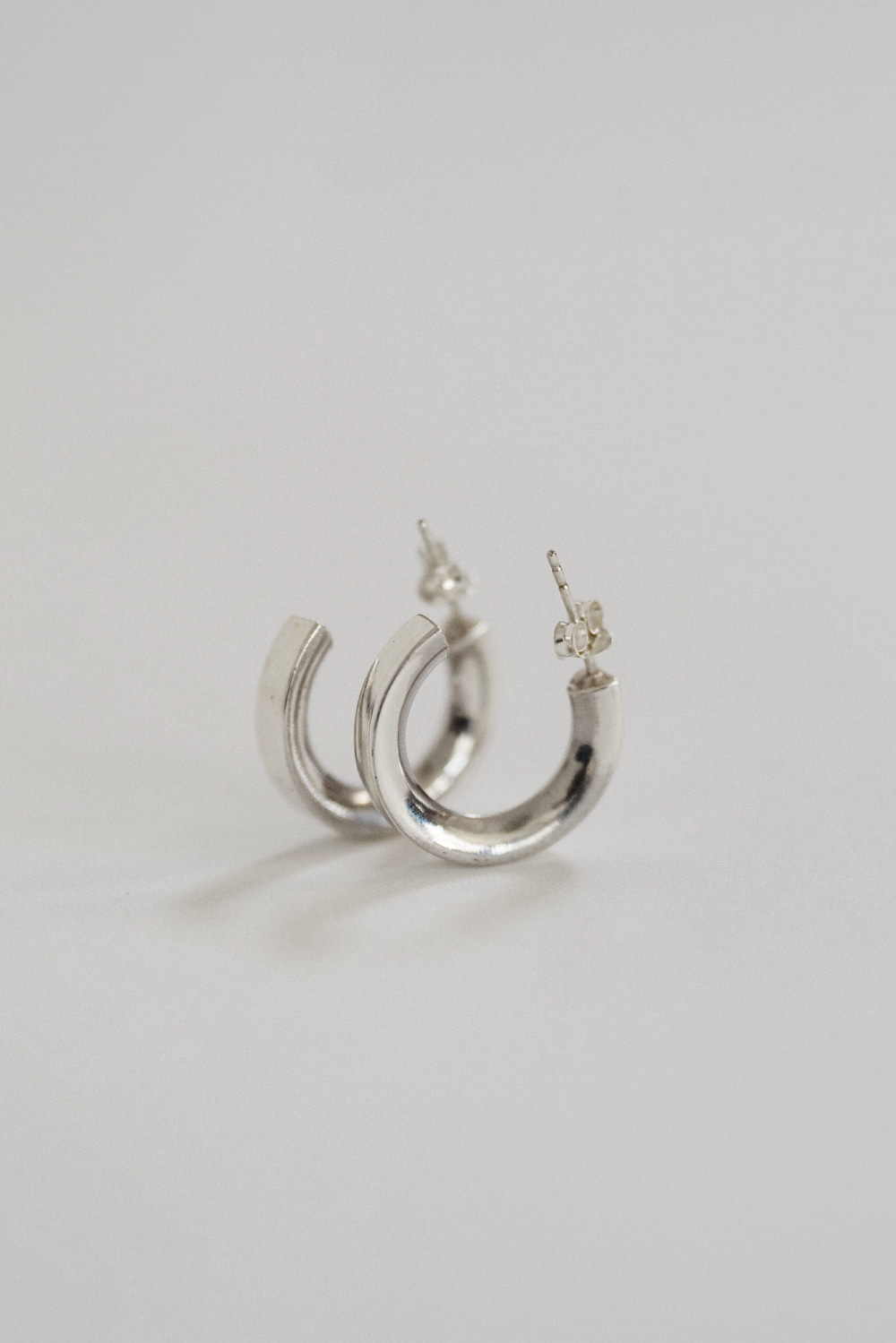 16202_Silver Hoop Earrings [ New Season / 10% DC ] 03일 PM 5 마감