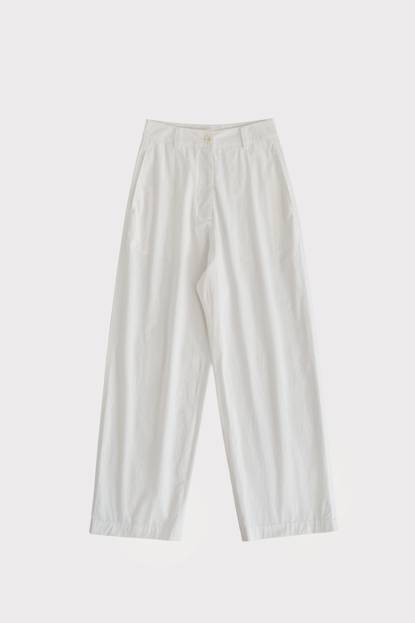 15602_Ivory Cotton Trousers